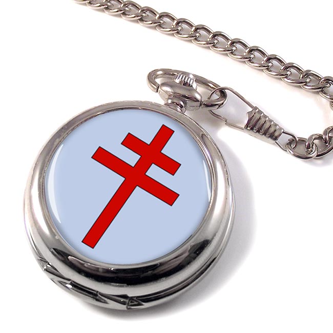 Patriarchal Cross Pocket Watch